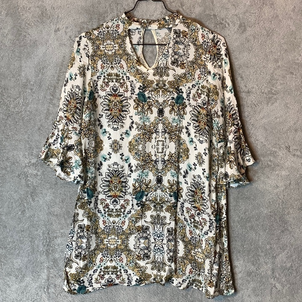Blu Pepper Floral Top